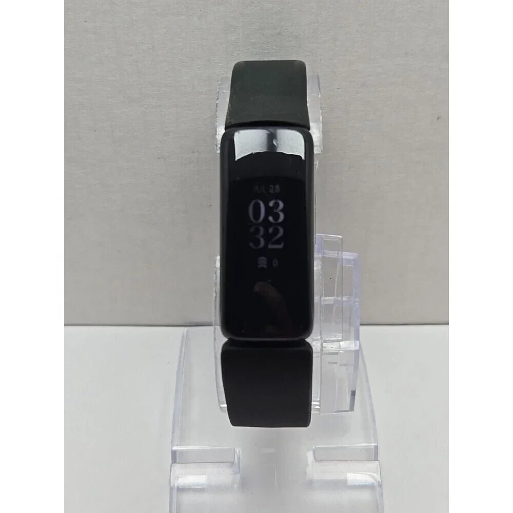 Fitbit Inspire 2 Fitness Tracker Black Heart Rate Monitor Tested No Charger